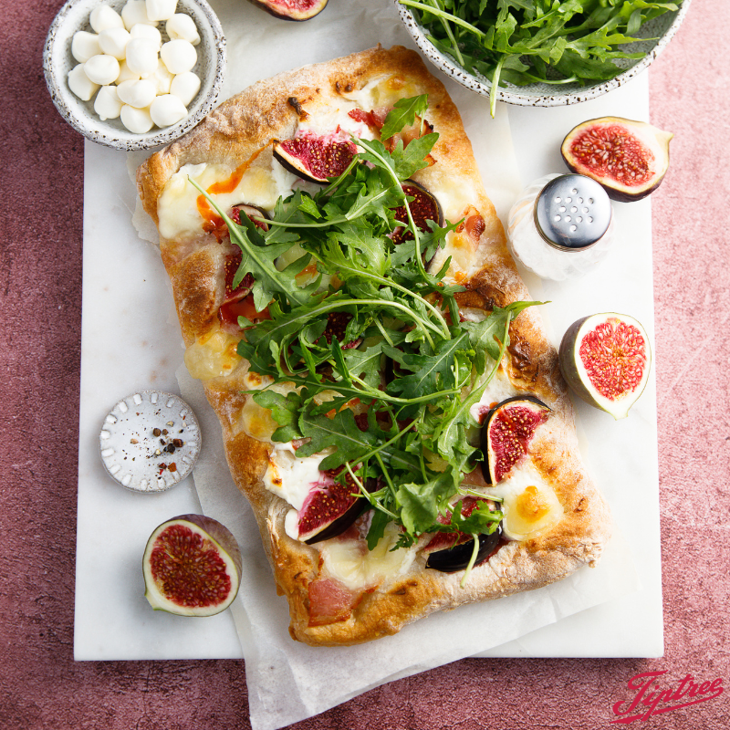Tiptree Green Fig & Prosciutto Flatbread