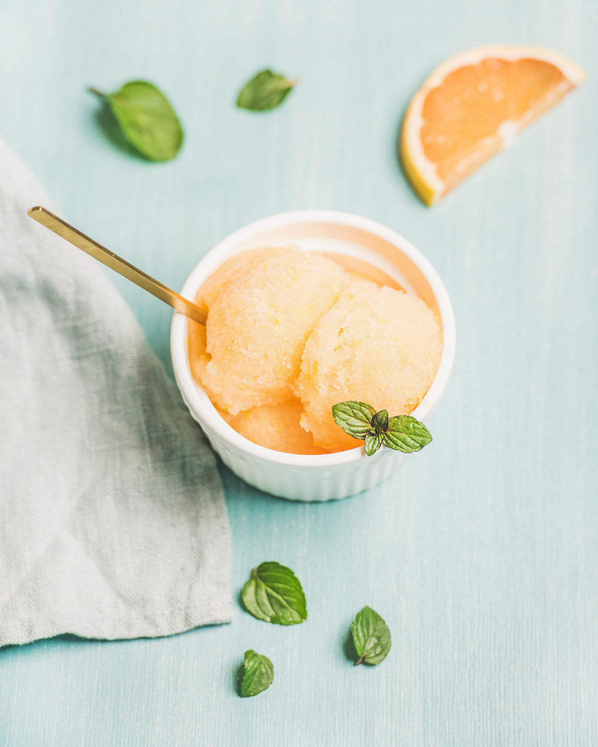 Seville Orange Ice Cream with Tiptree Orange Marmalade