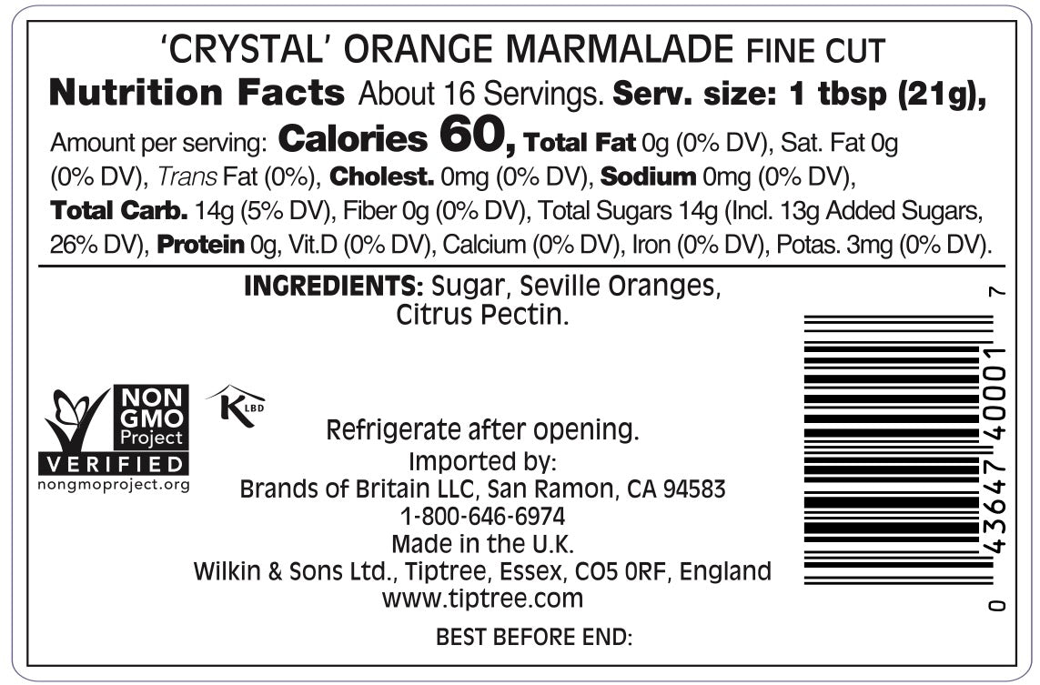 Crystal Orange Marmalade