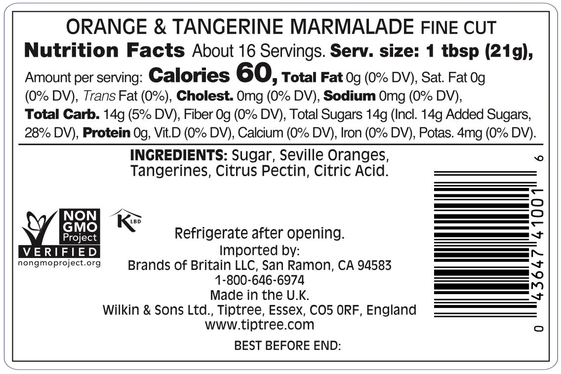Double One Orange & Tangerine Marmalade