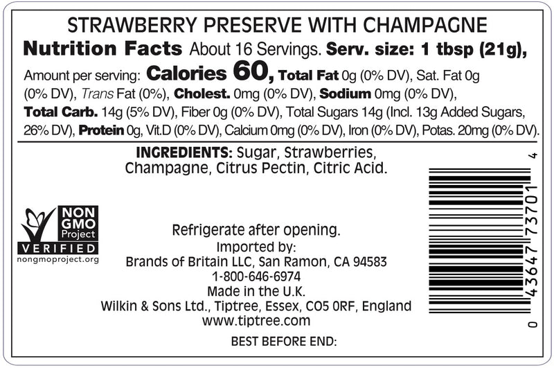 Strawberry & Champagne Preserve