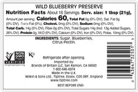 Wild Blueberry Preserve