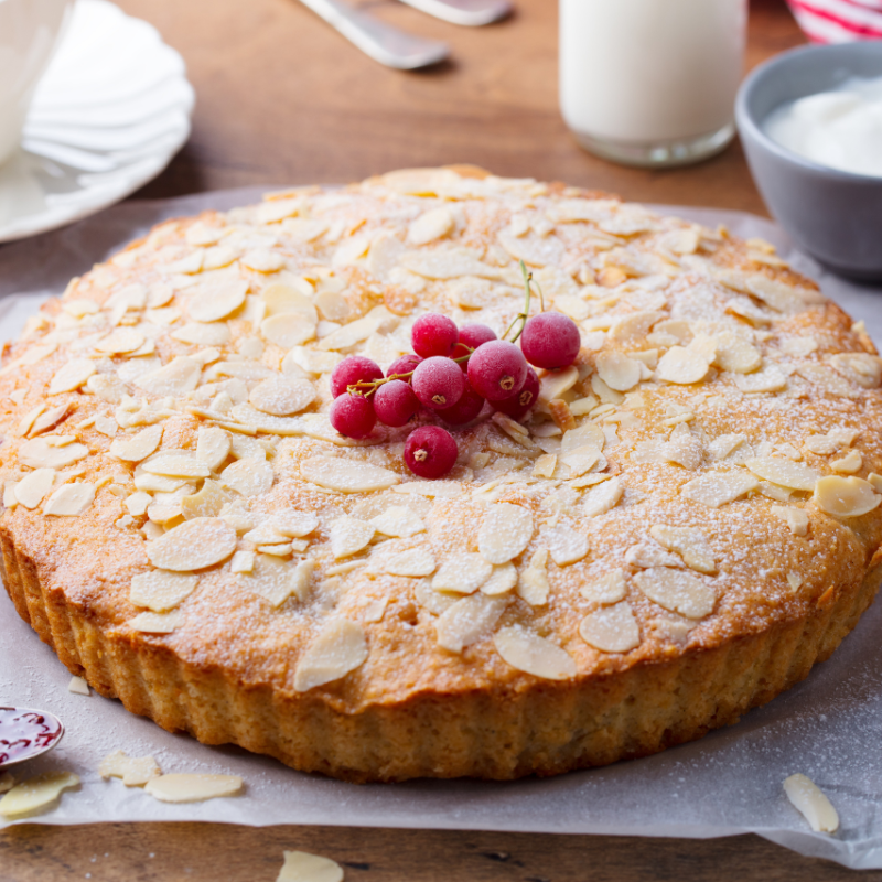 Black Currant Bakewell Tart