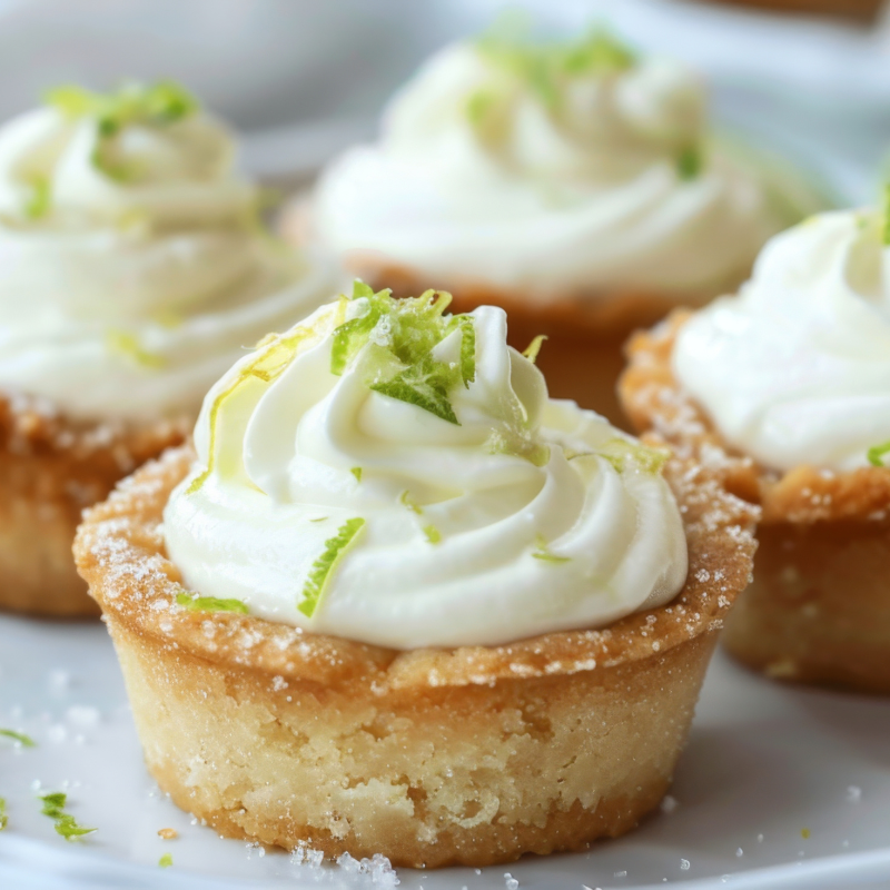 Lime Curd Tartlets using Tiptree Lime Curd