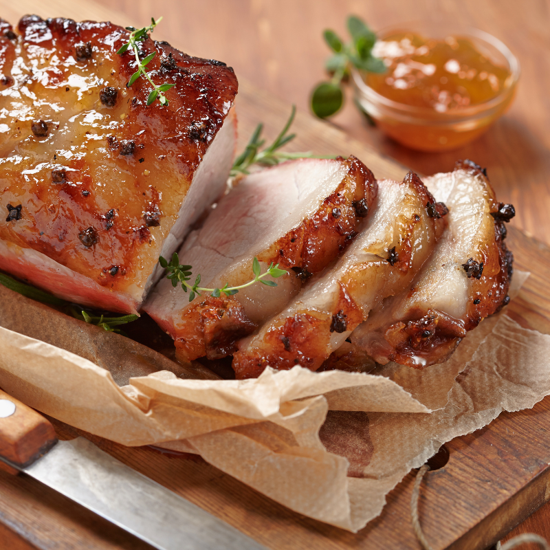 Apricot and Honey Ham Glaze using Tiptree Apricot & Armagnac