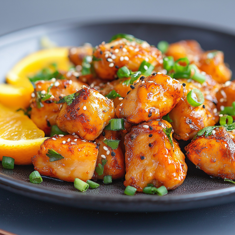 Sticky Orange Marmalade Chicken Stir Fry using Tiptree Crystal Orange Marmalade