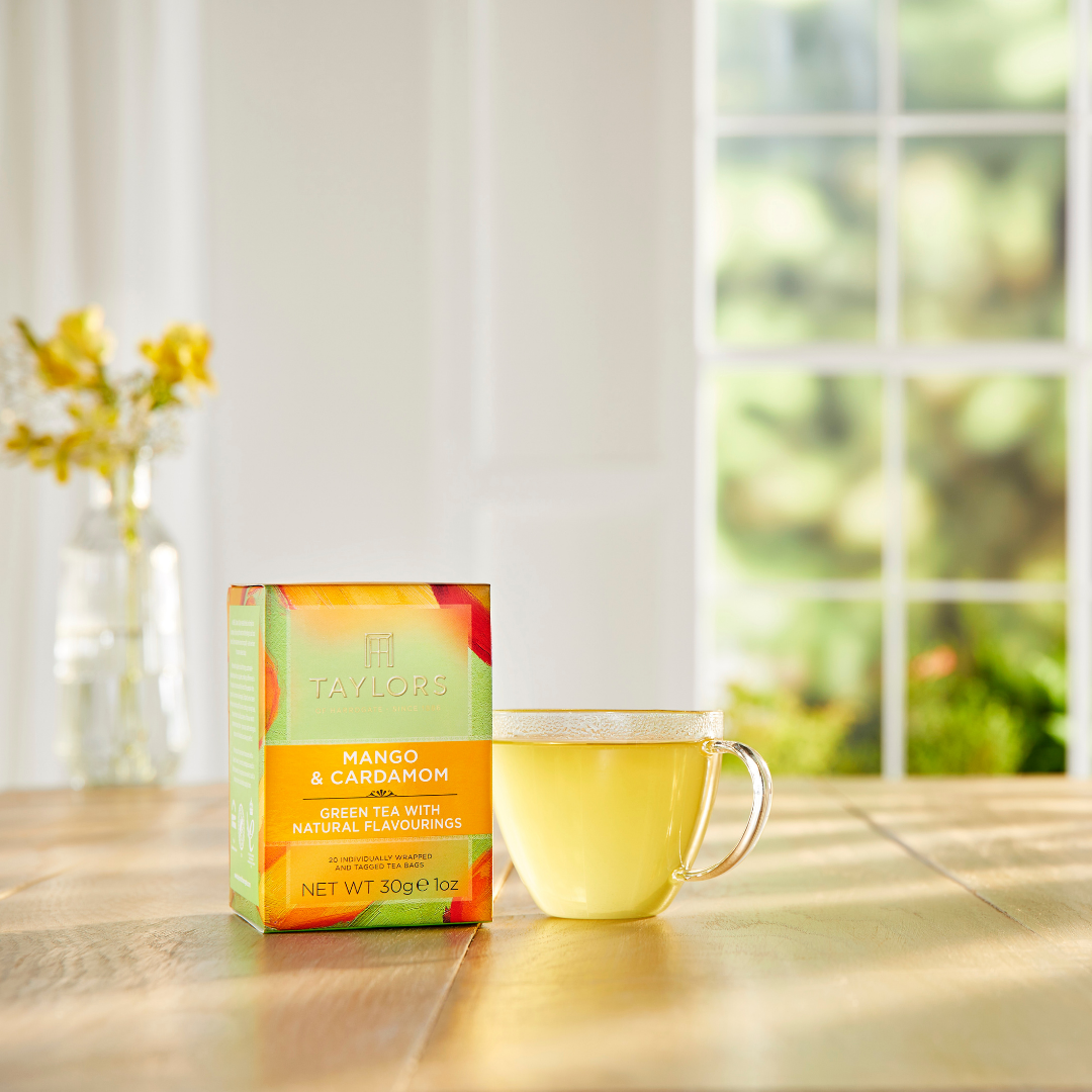 Taylors of Harrogate Mango & Cardamom Green Tea, 20 Count