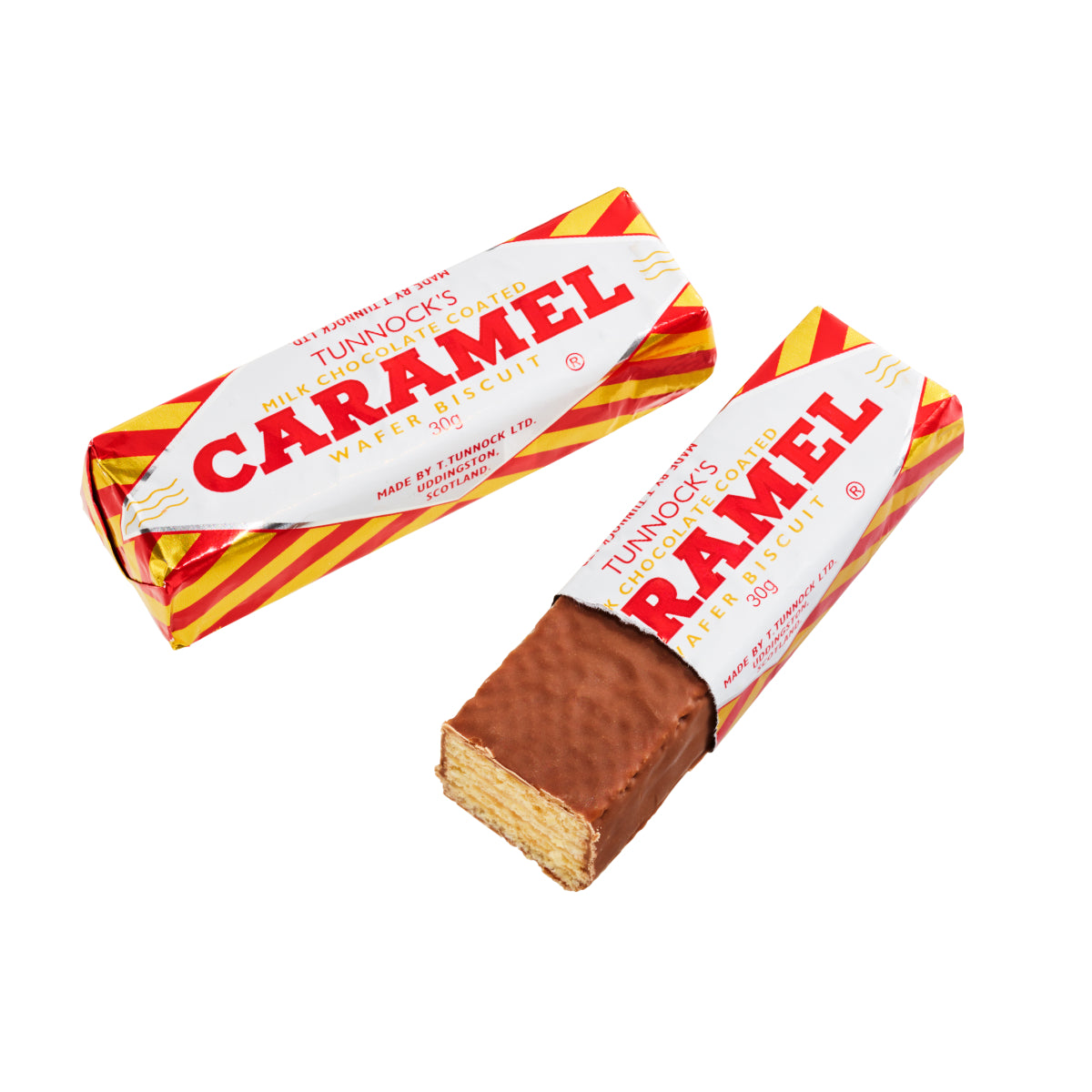 Milk Chocolate Caramel Wafers 4 Pack (Pack of 3 - 12 bars