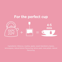 Taylors of Harrogate Rose Lemonade Infusion, 20 Teabags