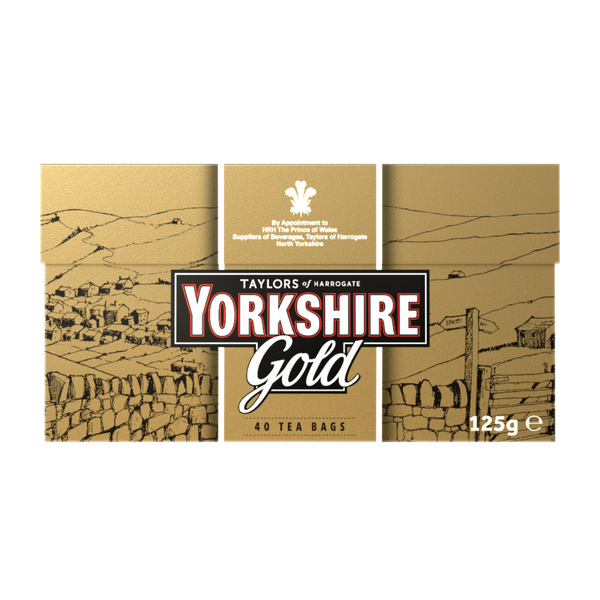 Yorkshire Tea, Gold, Bagged Tea, 40 ct – British Brands