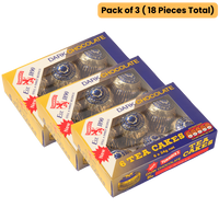 Tunnock's Tea Cakes Dark Chocolate (pack of 3 - 18 pieces)