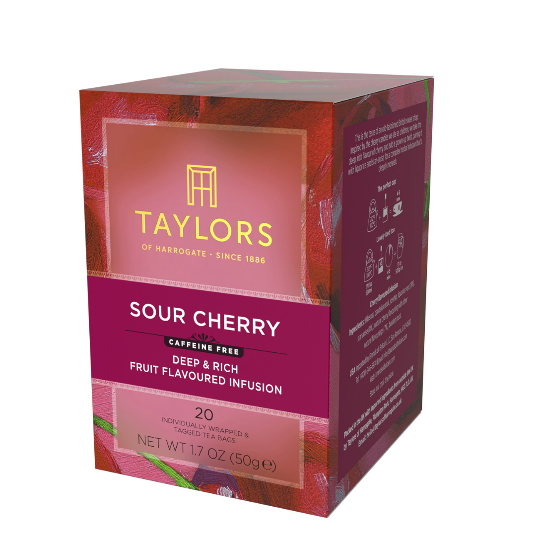 Taylors of Harrogate Sour Cherry Infusion, 20 Count