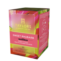 Taylors of Harrogate Sweet Rhubarb Infusion, 20 Count