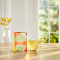 Taylors of Harrogate White Hibiscus & Peach Green Tea, 20 Count