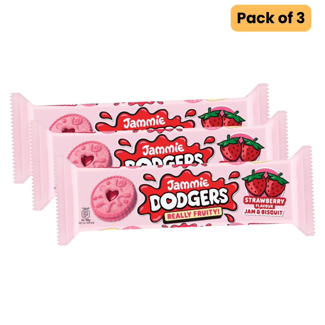 Strawberry Jammie Dodgers