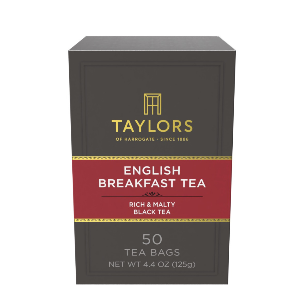 Taylors of Harrogate English Breakfast Tea, 50 Count