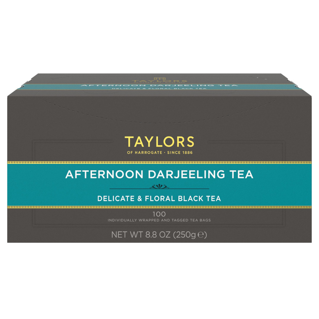 Taylors of Harrogate Afternoon Darjeeling Tea, 100 Count