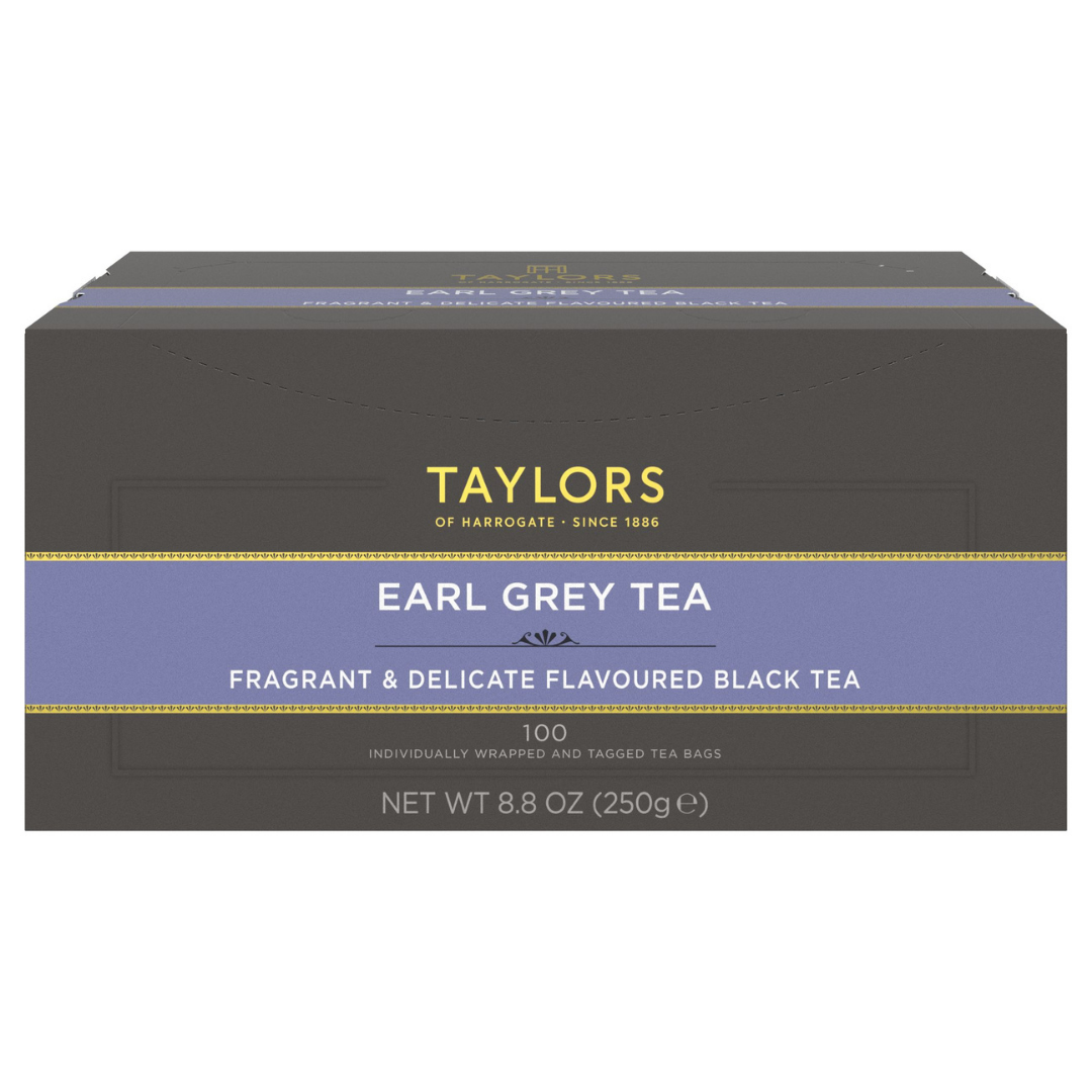 Taylors of Harrogate Earl Grey Tea, 100 Count