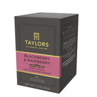 Taylors of Harrogate Blackberry & Raspberry Herbal Tea, 20 Count
