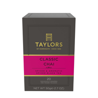 Taylors of Harrogate Classic Chai Tea, 20 Count