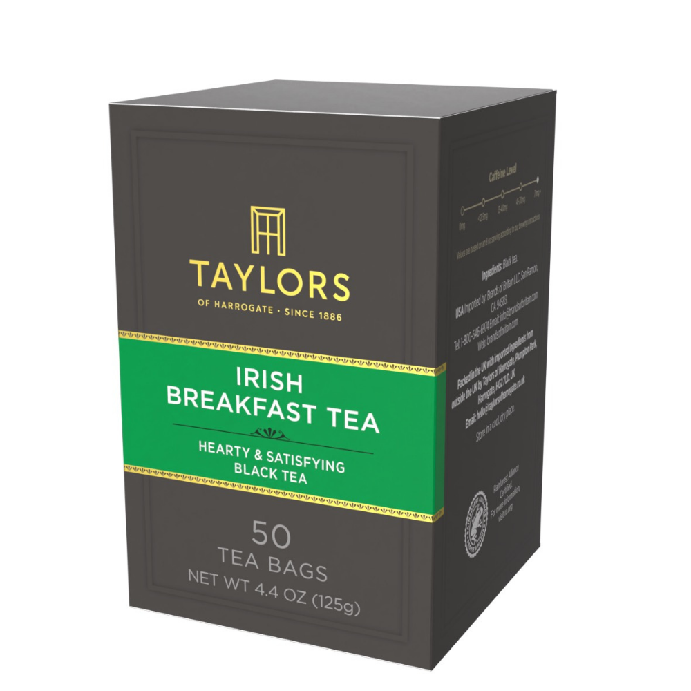 Taylors of Harrogate Irish Breakfast Tea, 50 Count