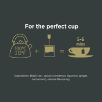 Taylors of Harrogate Classic Chai Tea, 20 Count