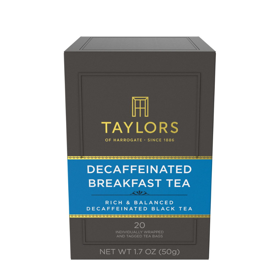 Taylors of Harrogate Decaffeinated Breakfast Tea, 20 Count