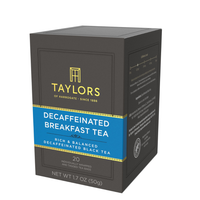 Taylors of Harrogate Decaffeinated Breakfast Tea, 20 Count