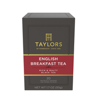 Taylors of Harrogate English Breakfast Tea, 20 Count
