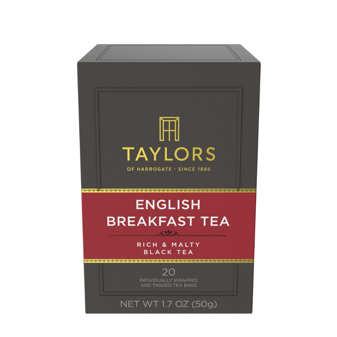 Taylors of Harrogate English Breakfast Tea, 20 Count