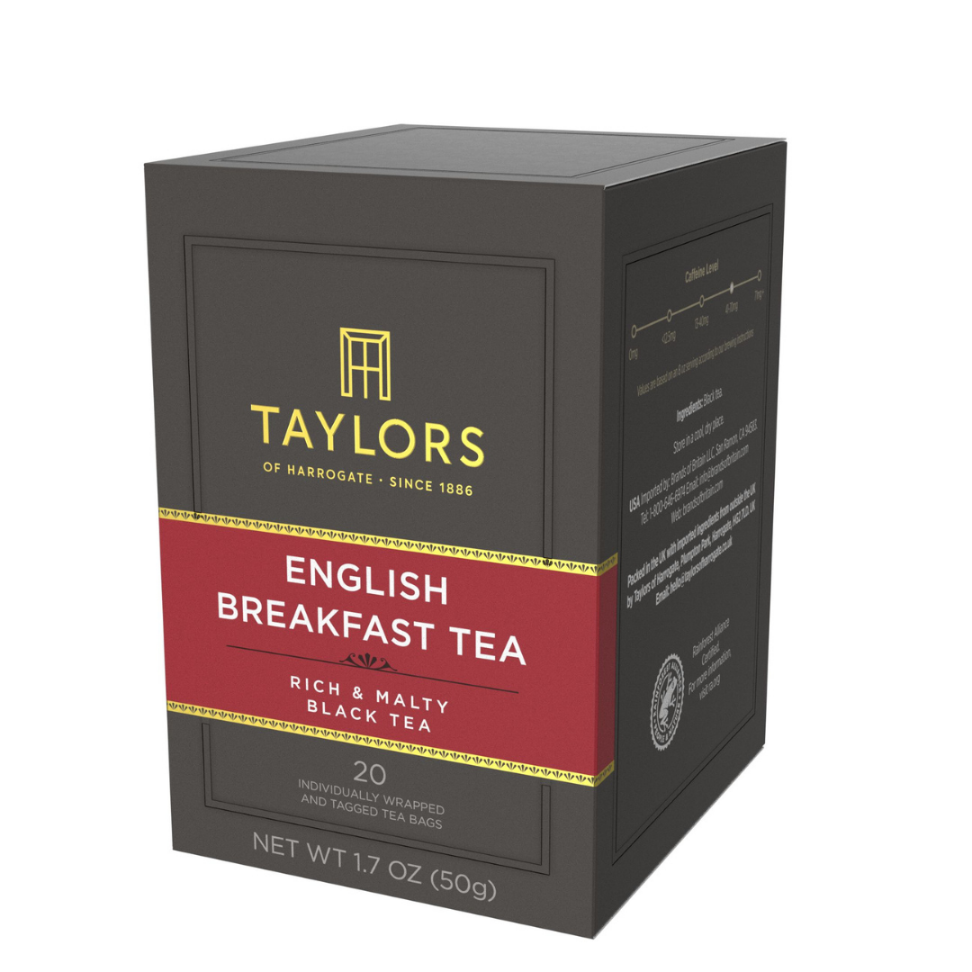 Taylors of Harrogate English Breakfast Tea, 20 Count