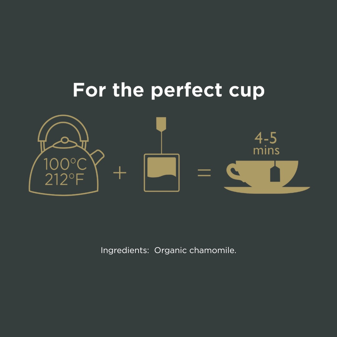 Taylors of Harrogate Organic Chamomile Herbal Tea, 100 Teabags