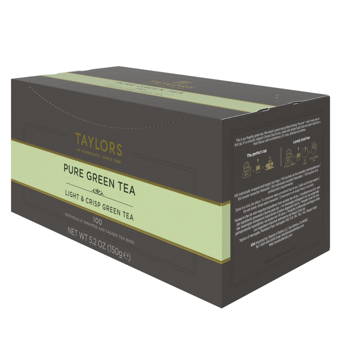 Taylors of Harrogate Pure Green Tea, 100 Count