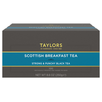 Taylors of Harrogate Scottish Breakfast Tea, 100 Count
