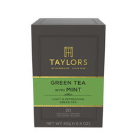 Taylors of Harrogate Green Tea with Mint Tea, 20 Count