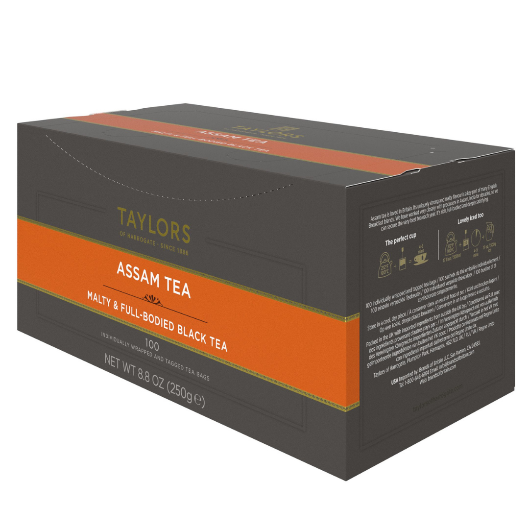 Taylors of Harrogate Assam Tea, 100 Count