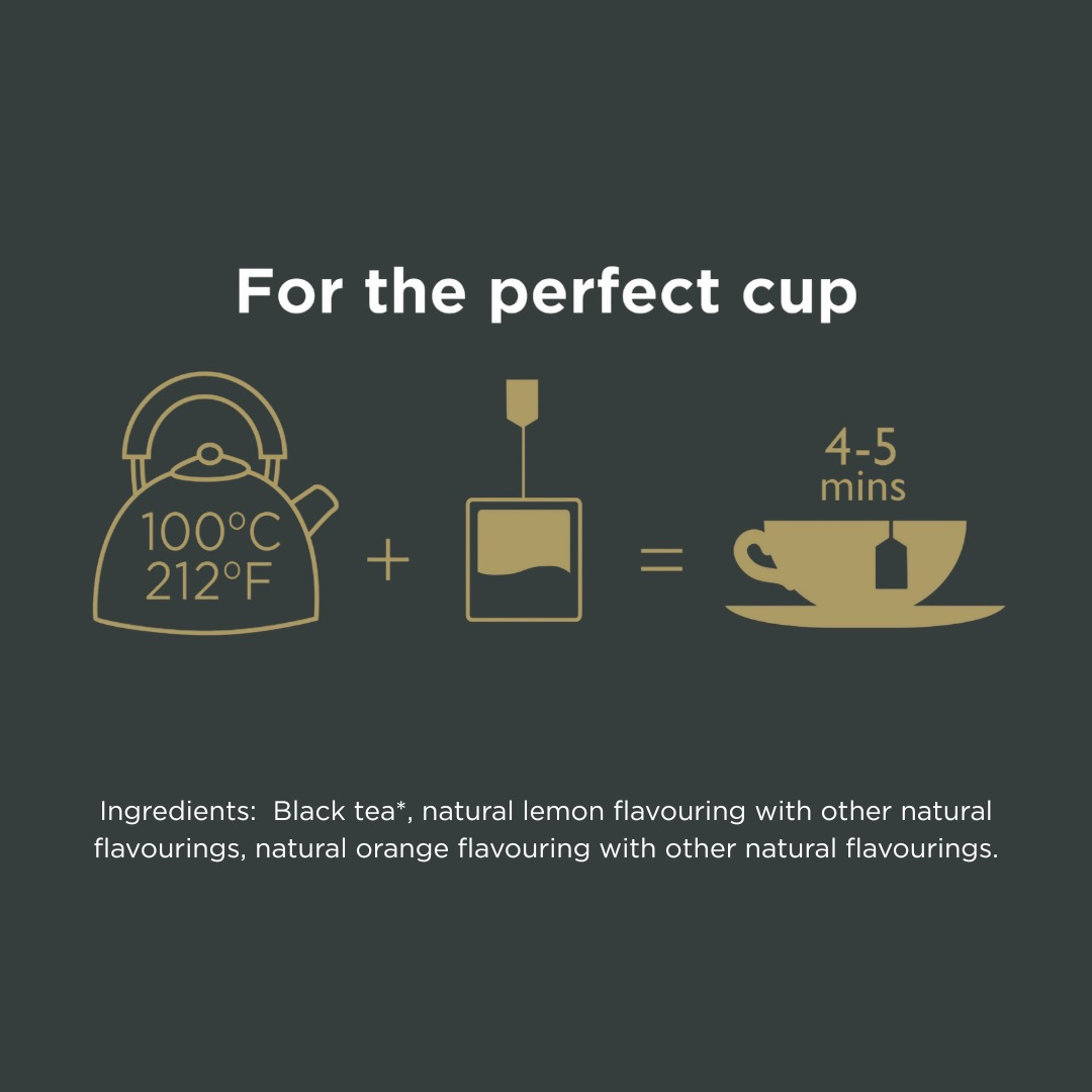 Taylors of Harrogate Lemon & Orange Tea, 20 Count