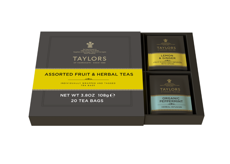 Taylors of Harrogate Assorted Fruit & Herbal Teas, 20 Count