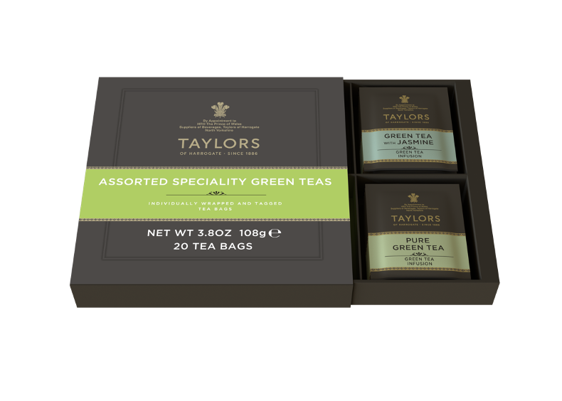 Taylors of Harrogate Assorted Green Teas, 20 Count