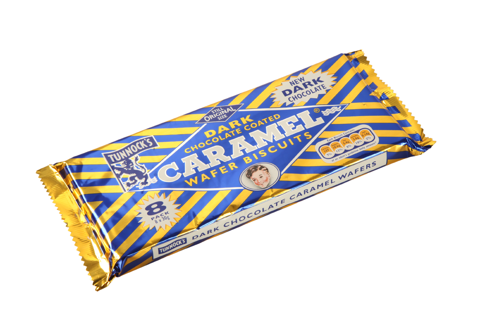 Tunnocks Milk Chocolate Caramel Wafer Bars - 20x4