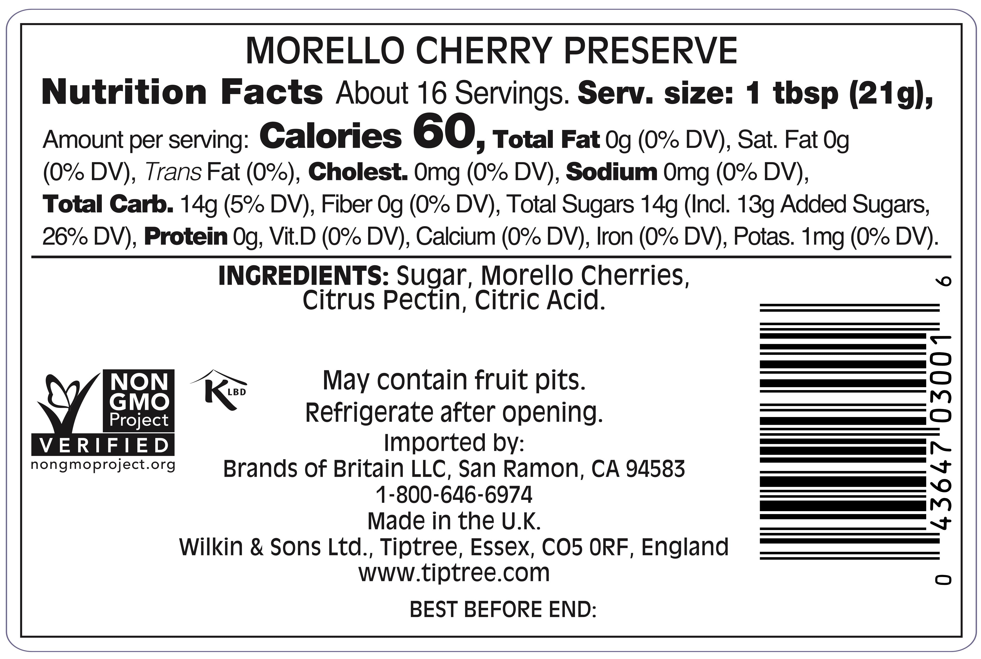 Morello Cherry Preserve