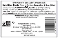 Raspberry Seedless Preserve