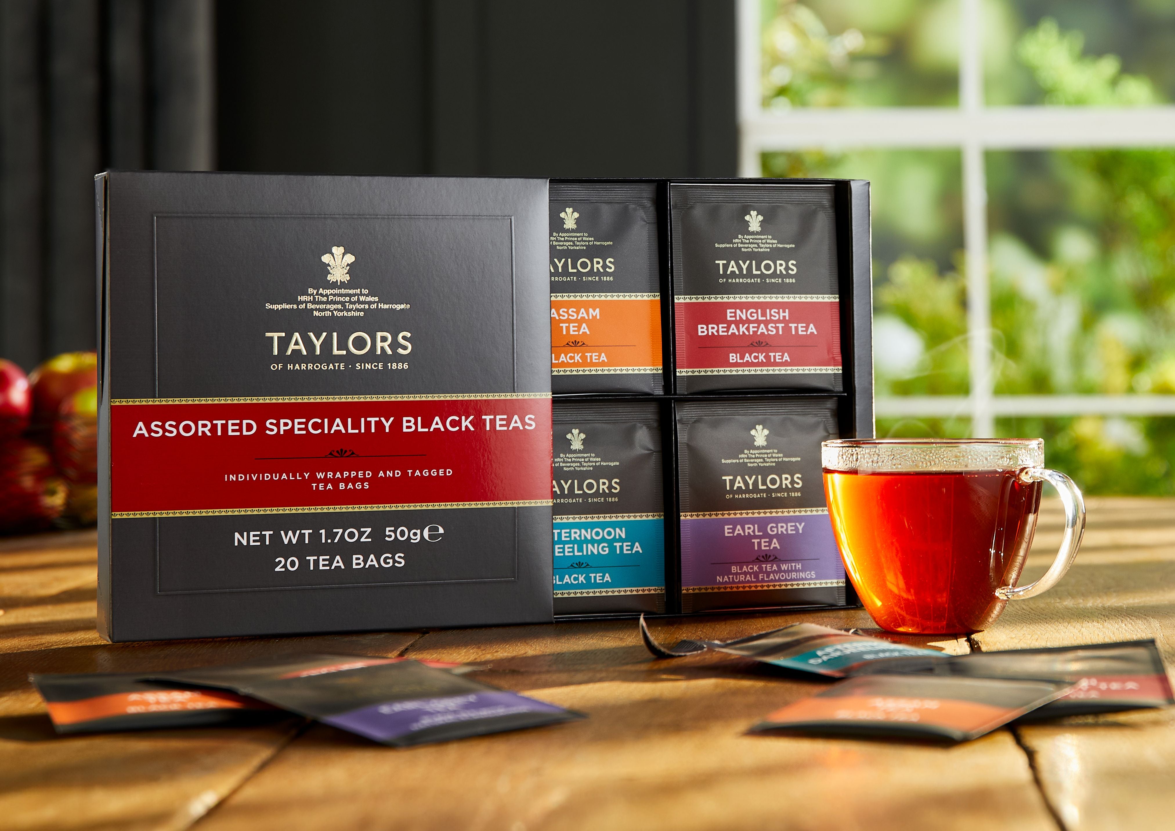 Taylors of Harrogate Assorted Specialty Black Tea, 20 Count