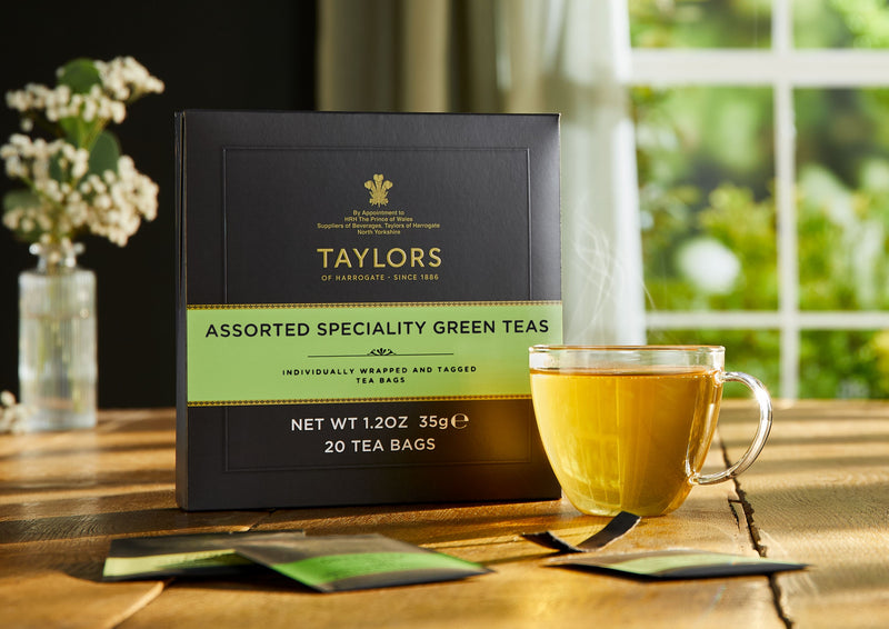 Taylors of Harrogate Assorted Green Teas, 20 Count