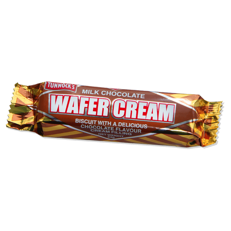 Milk Chocolate Wafer Cream Pack of 4 (Pack of 3 - 12 Bars Total)