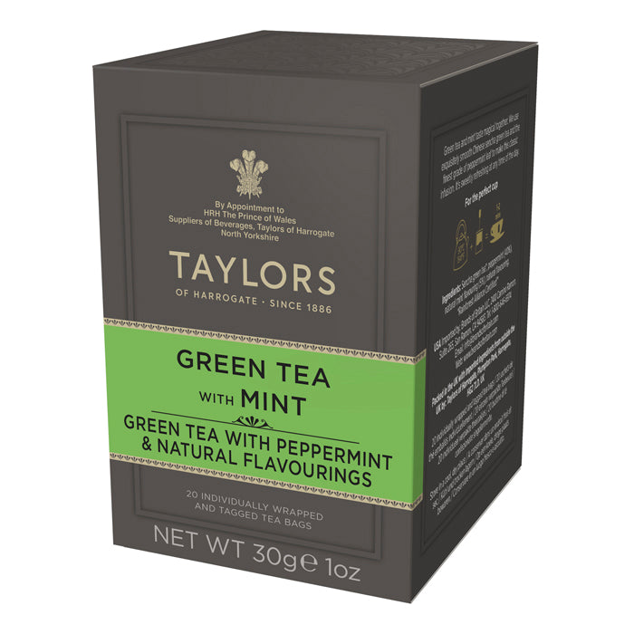 Green Tea with Mint Tea
